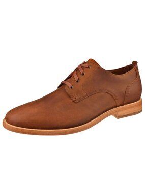 Cole Haan Mens Grand OS Brown Leather Oxford Dress Shoes Size 10